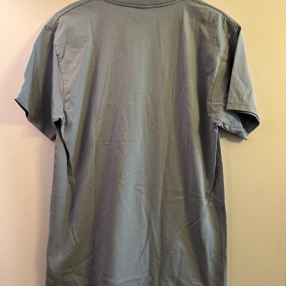 Eighty Eight Brand Blue Tee with Sunflower Embroidery - Size Medium - Picture 4 of 6